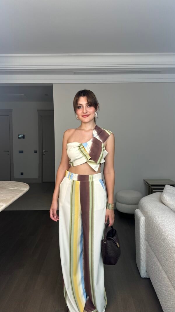 Crop Pantolon Takım
